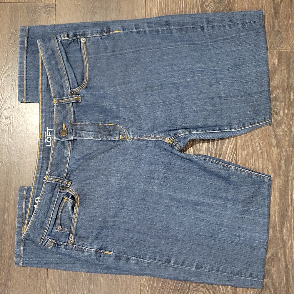 ❤ ANN TAYLOR LOFT CURVY SKINNY JEANS, 10 (30)